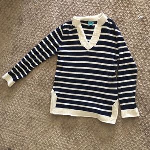 Striped cashmere sweater